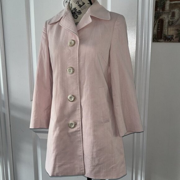 Y2K Vintage Marc Jacobs Jacket Blazer Baby Pink Cotton - Picture 9 of 12